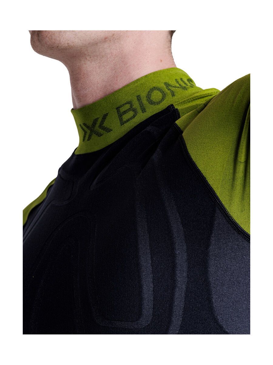 X-Bionic Heatloop Shirt LS Men, moss green/x black - Bild 9
