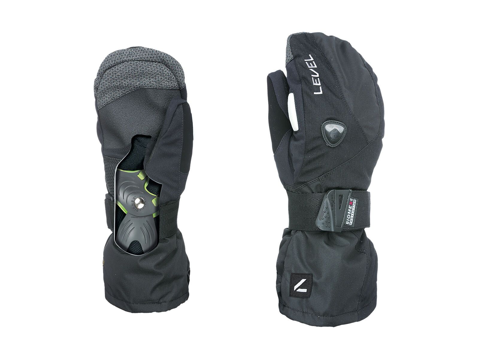 Level Fly Mitt, black - Bild 1