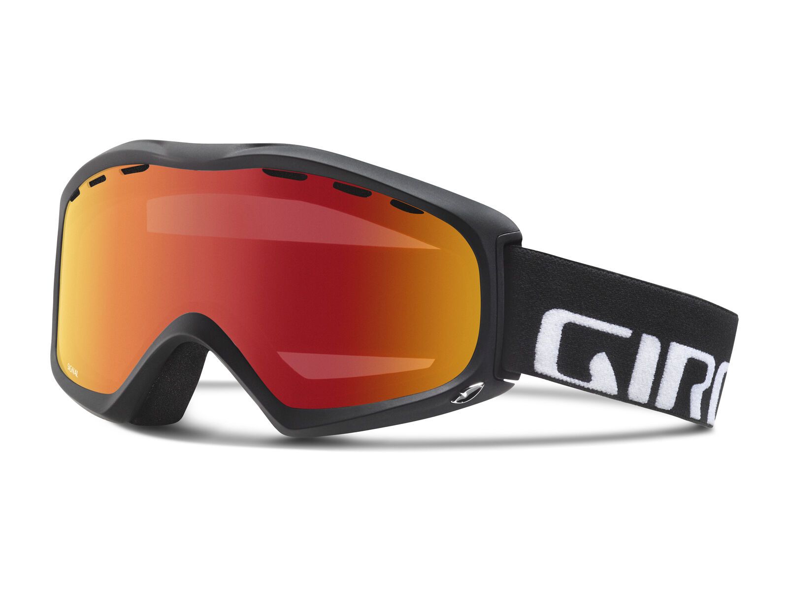 Giro Signal, black wordmark/amber scarlet - Bild 1