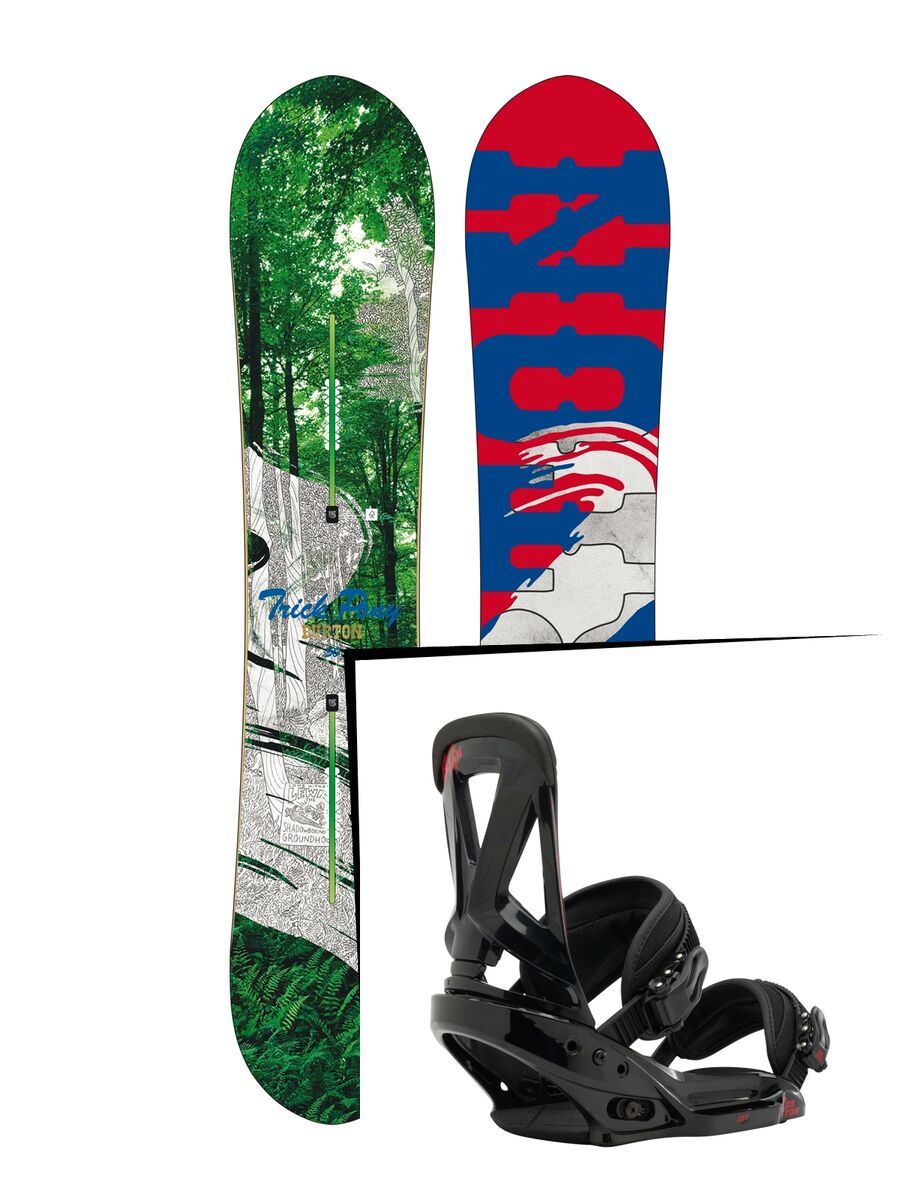 Burton Set: Trick Pony 2016 + Burton Custom EST - Bild 1