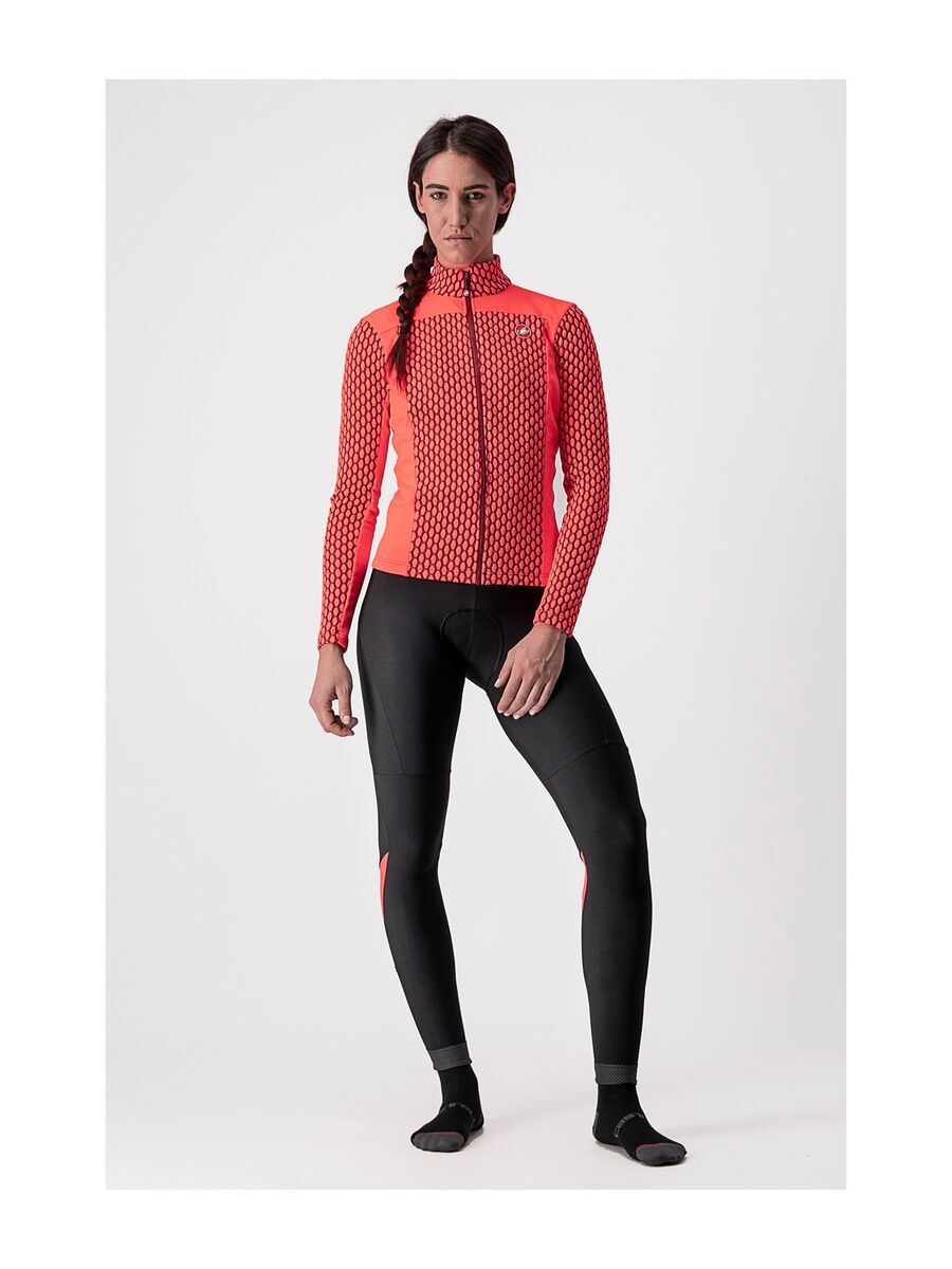 Castelli Sfida 2 Jersey FZ, brilliant pink/bordeaux - Bild 6