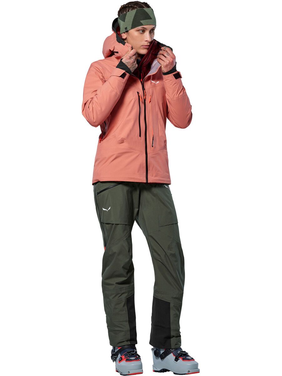 Salewa Sella 3 Layers Powertex Hardshell Jacke Damen, desert pink - Bild 4