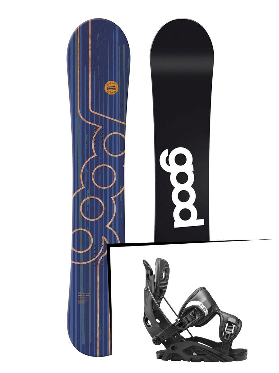 Set: goodboards Apikal 2017 + Flow Fuse (1718351S) - Bild 1