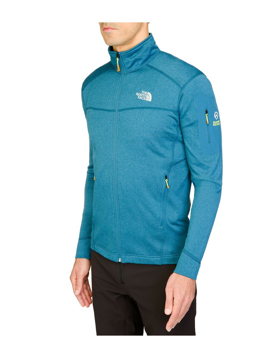 The North Face Mens Hadoken Full Zip Jacket, Midnight Blue Heather - Bild 2