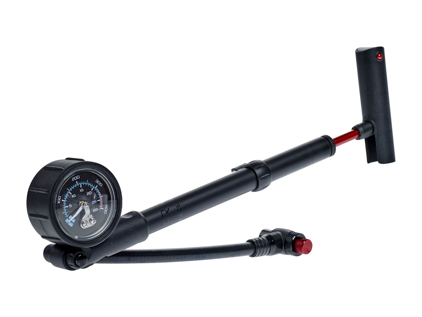 Cube RFR Dämpferpumpe, black´n´glossy black´n´red - Bild 1