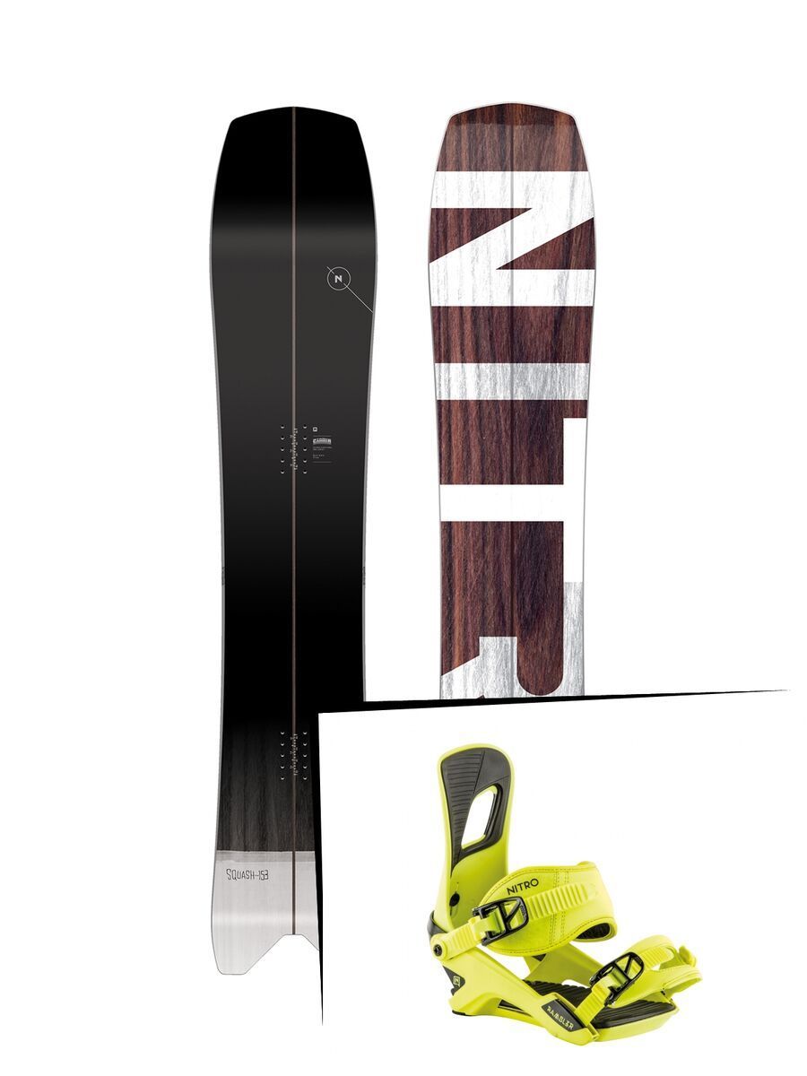 Set: Nitro Squash 2019 + Nitro Rambler muted brights series toxic - Bild 1