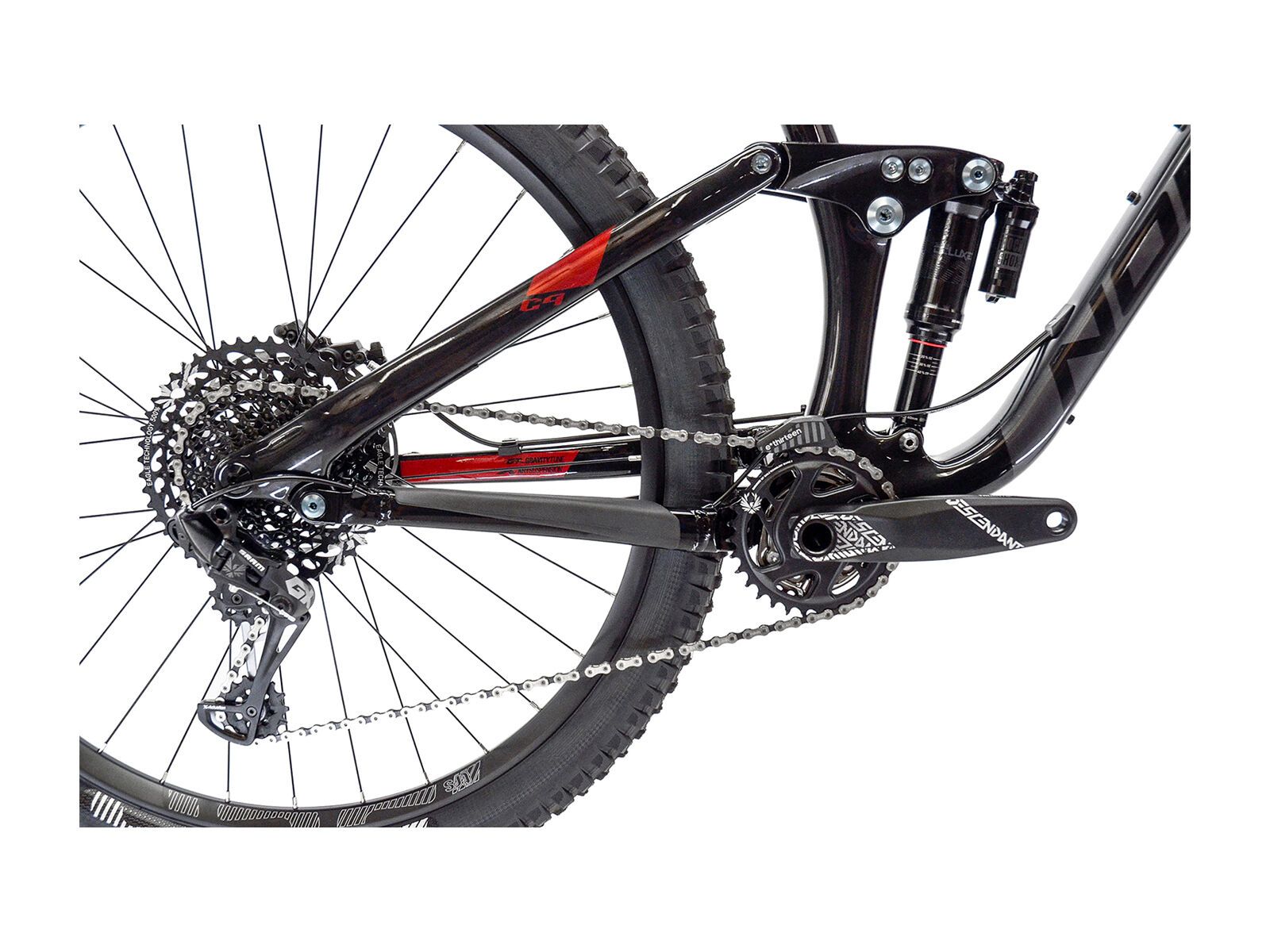 Norco Range C 2 27.5, black/red/grey - Bild 3