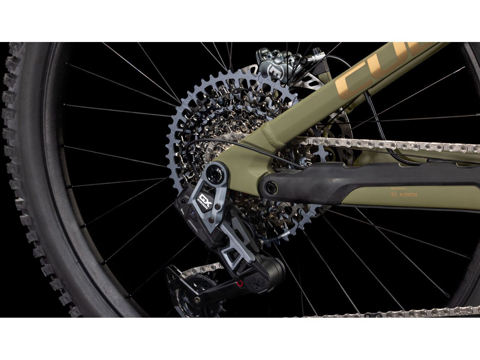 Cube Stereo Hybrid One77 HPC TM 800, dustyolive´n´gold - Bild 7