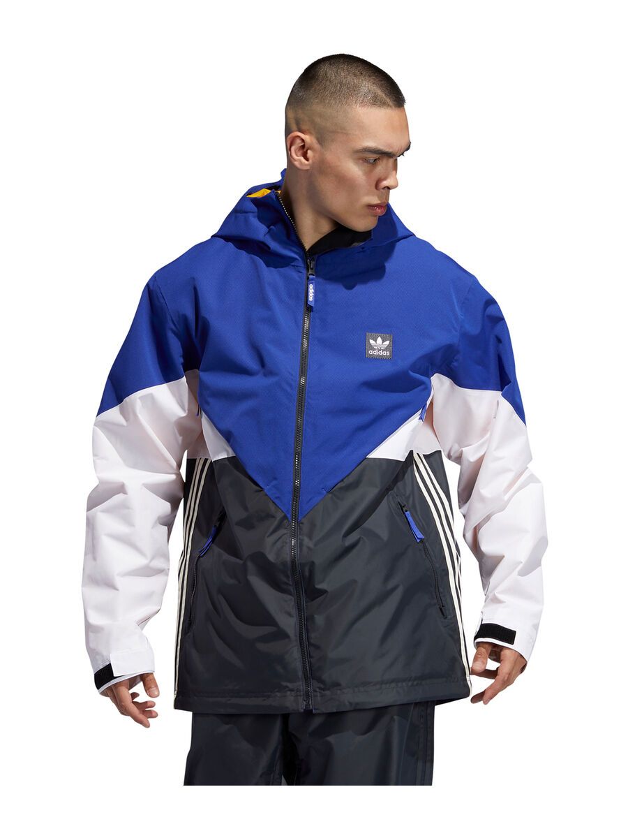 Adidas Premiere Riding Jacket, activeblue/carbon/creamwhite/white - Bild 5