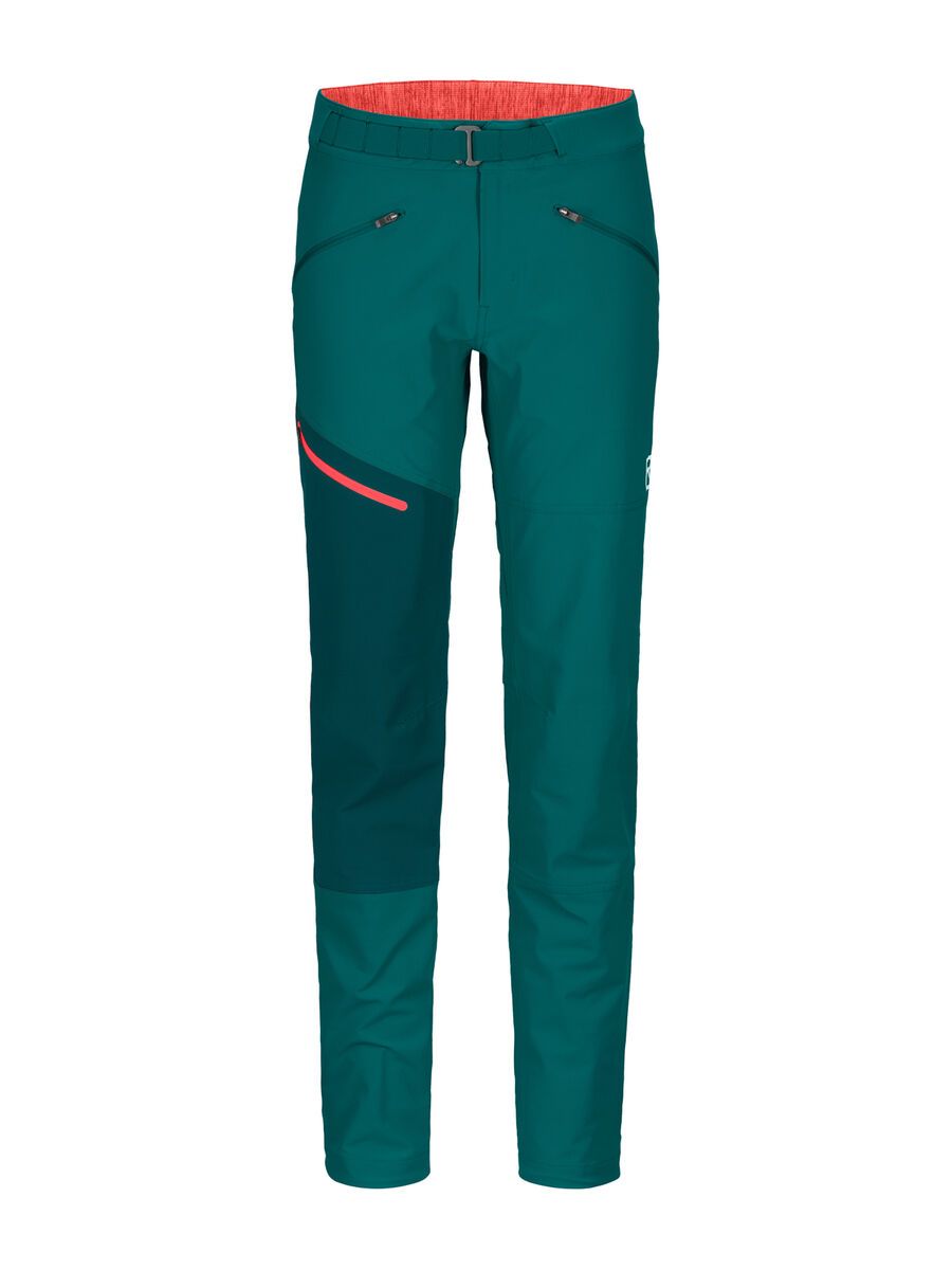 Ortovox Merino Shield Light Brenta Pants W pacific green XS 6224400016
