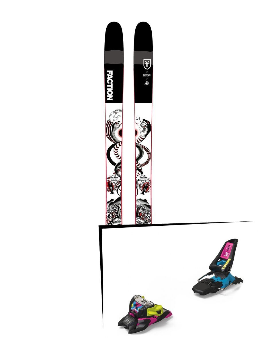 Set: Faction Prodigy 3.0 Collab 2019 + Marker Squire 11 ID black/pink/blue - Bild 1