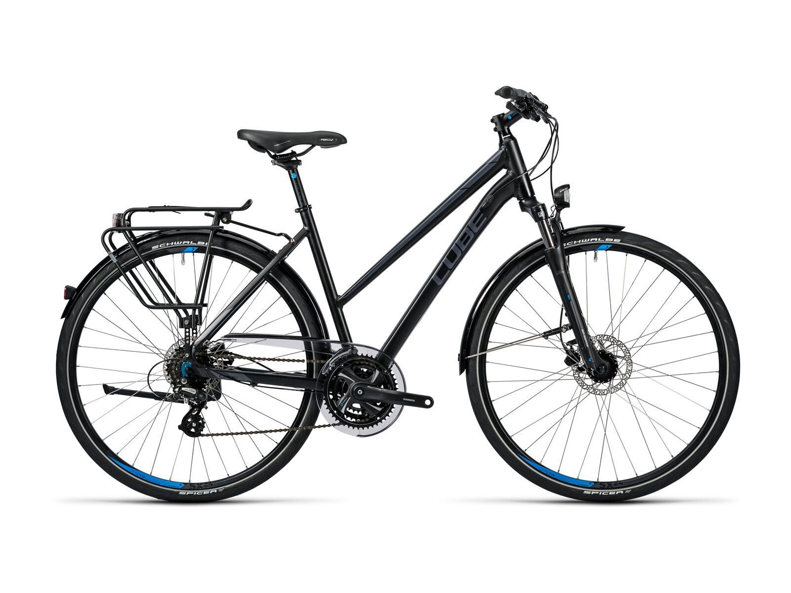 Cube Touring Pro Trapeze, black grey blue - Bild 1