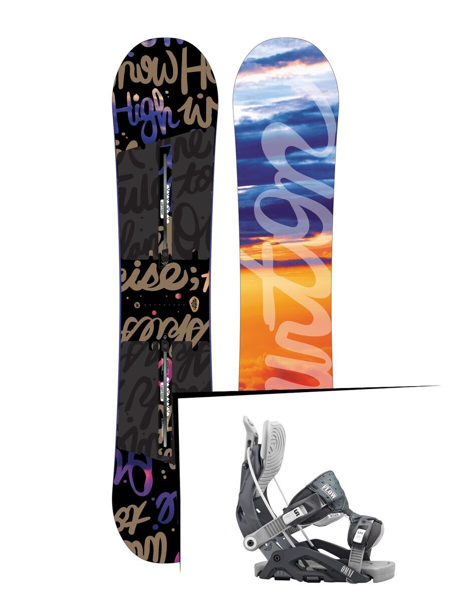 Set: Burton Socialite 2017 + Flow Omni (1513199S) - Bild 1