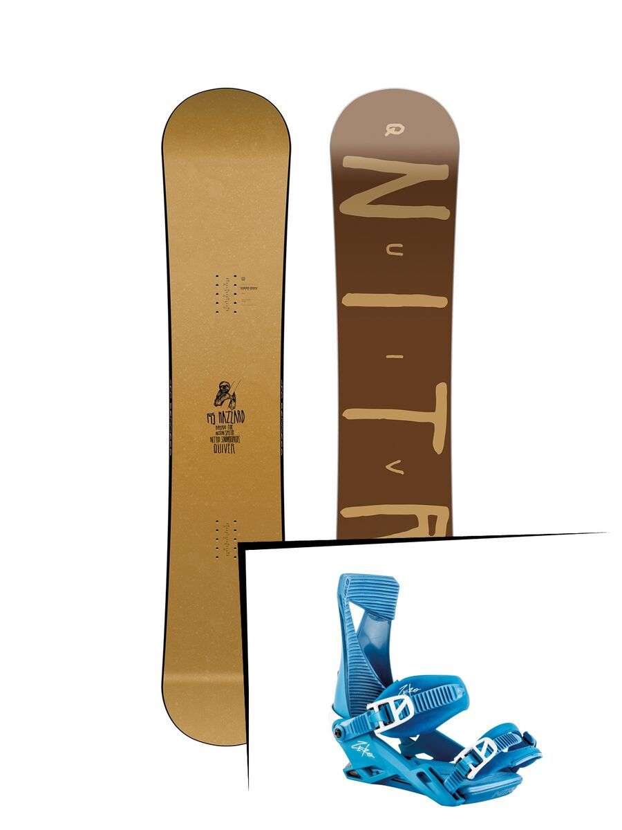 Set: Nitro Quiver Hazzard 2019 + Nitro Zero blue bird - Bild 1