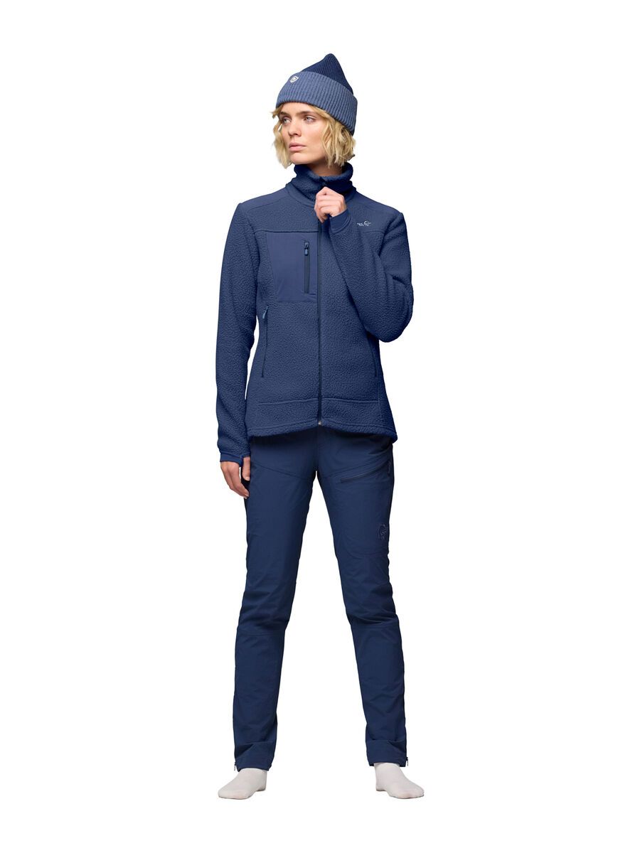 Norrona trollveggen warm3 Jacket W's, indigo night - Bild 4