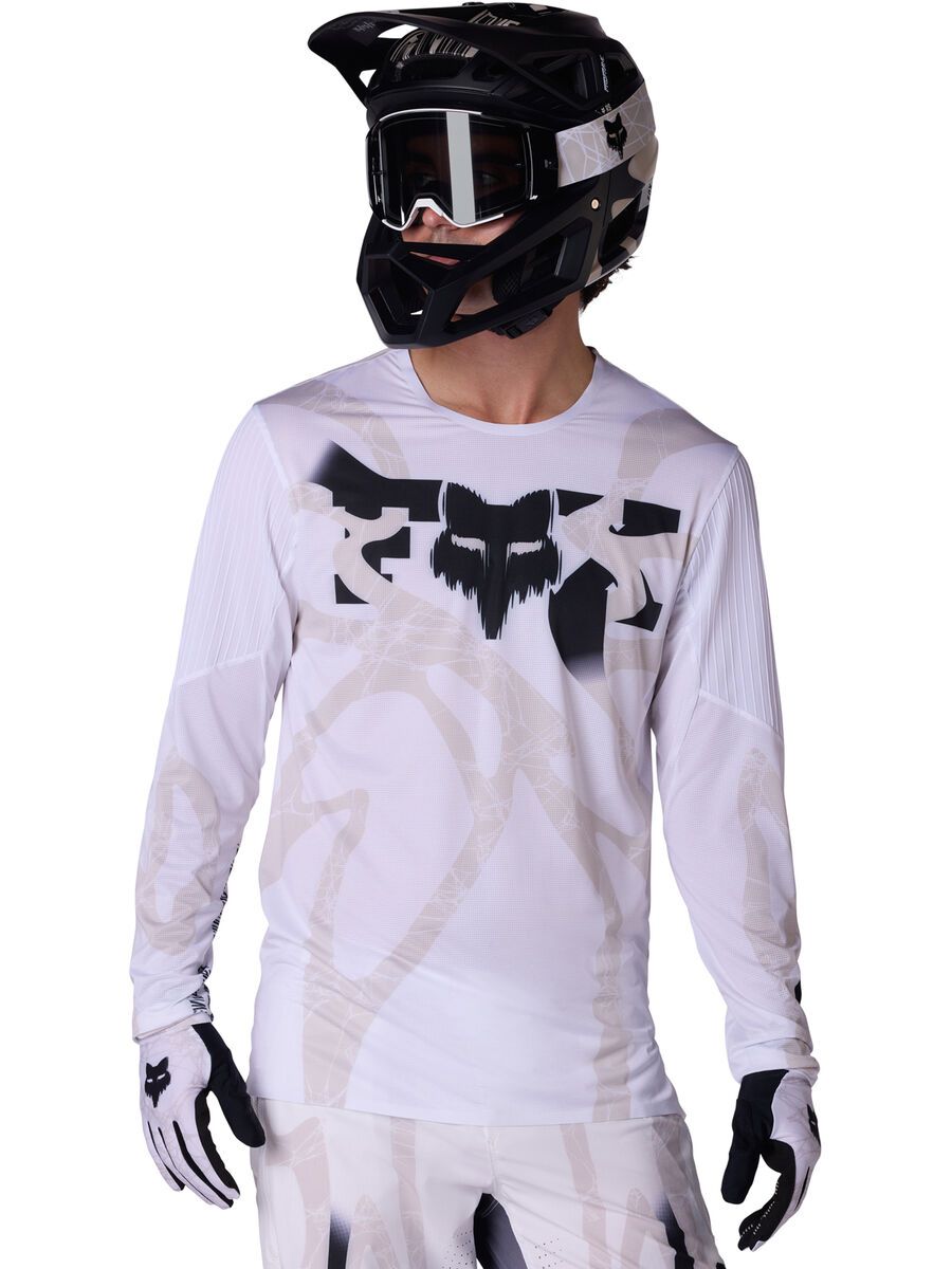 Fox Flexair Long Sleeve Jersey Diffuse SE, white - Bild 3