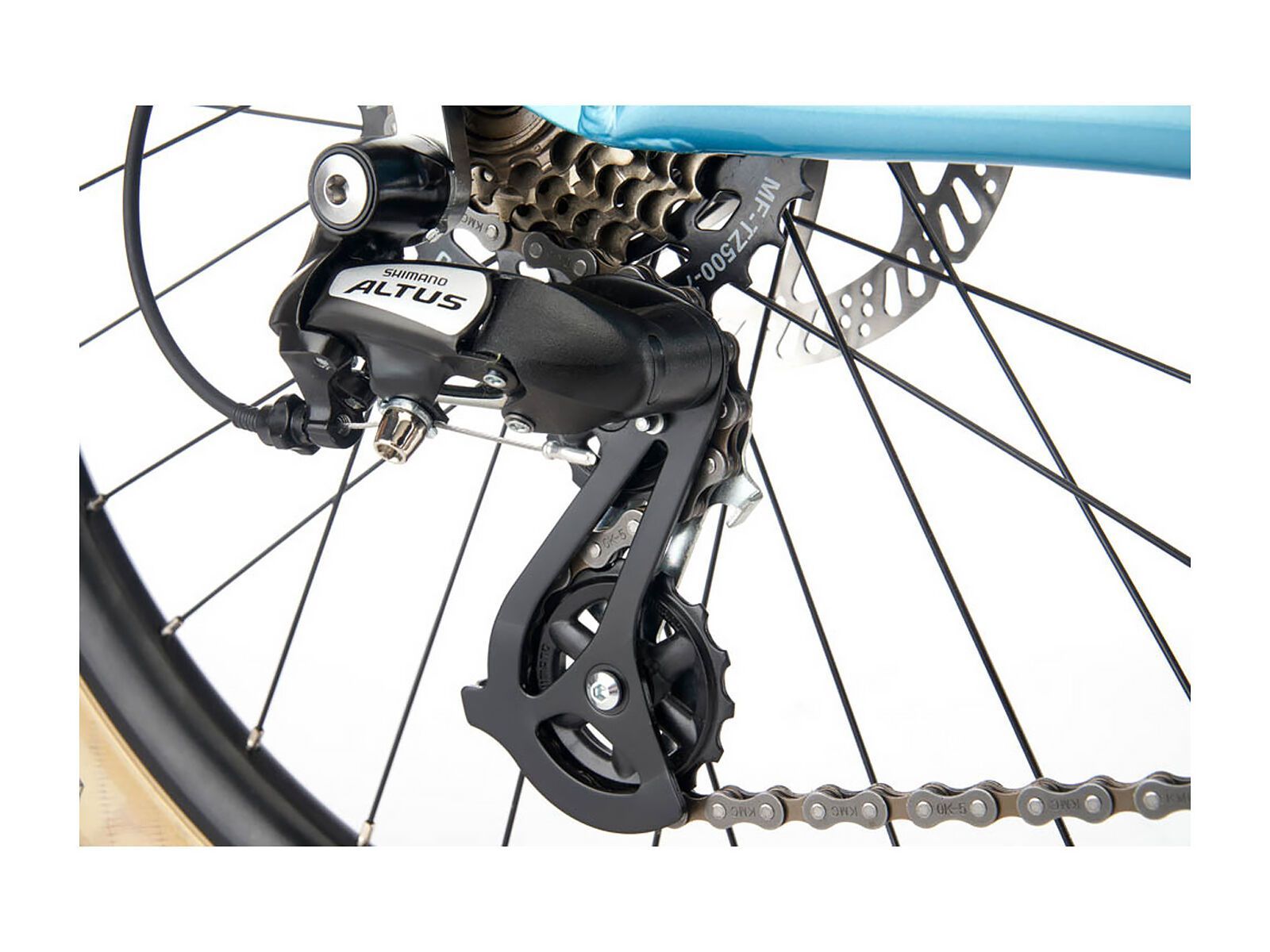 Kona Honzo 24, gloss metallic blue w/ metallic bronze decals - Bild 4