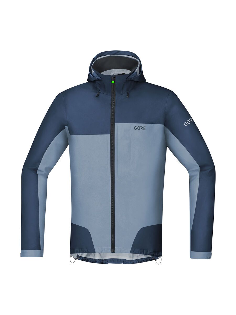 GOREWEAR C5 Gore-Tex Active Trail Kapuzenjacke, deep water blue/cloudy blue - Bild 1