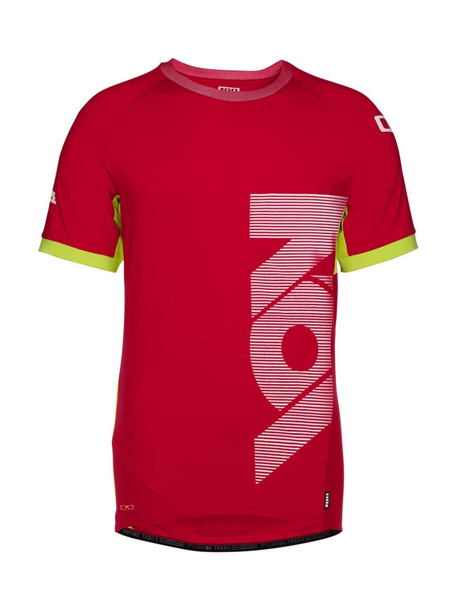 ION Bike Tee SS Strait, tango red - Bild 1