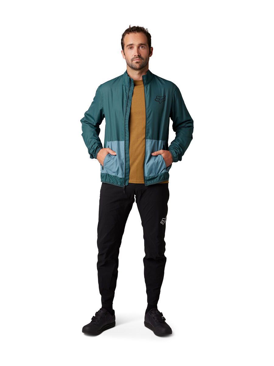 Fox Ranger Wind Jacket, emerald - Bild 8