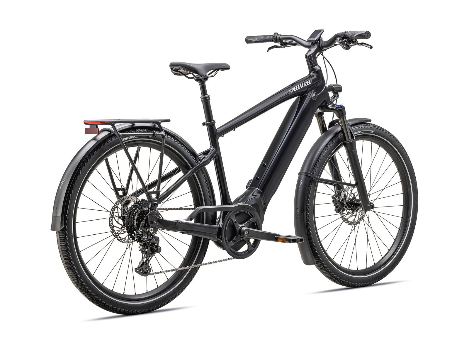 Specialized Turbo Vado 4.0, gloss castblack/satin silver reflective - Bild 3