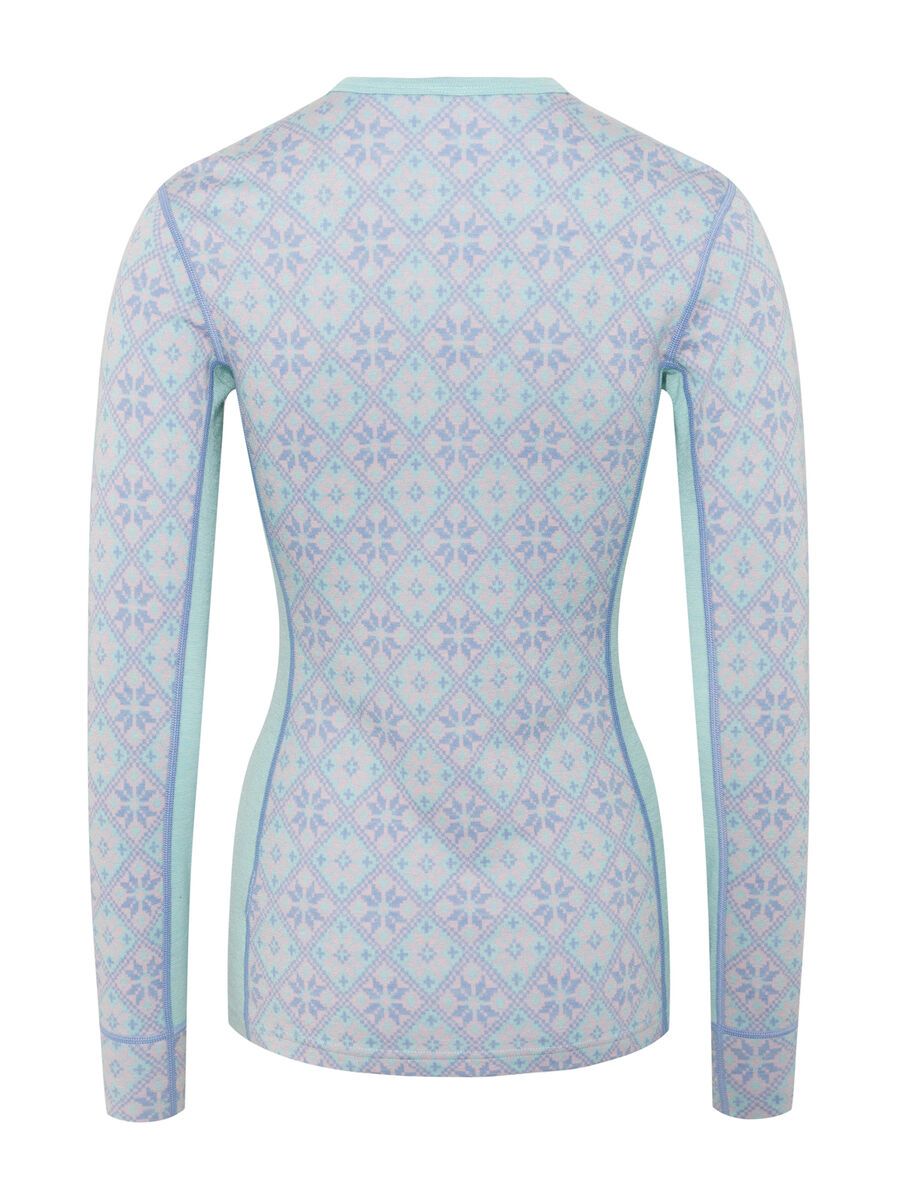 Kari Traa Rose Long Sleeve Baselayer, bright turquoise - Bild 2