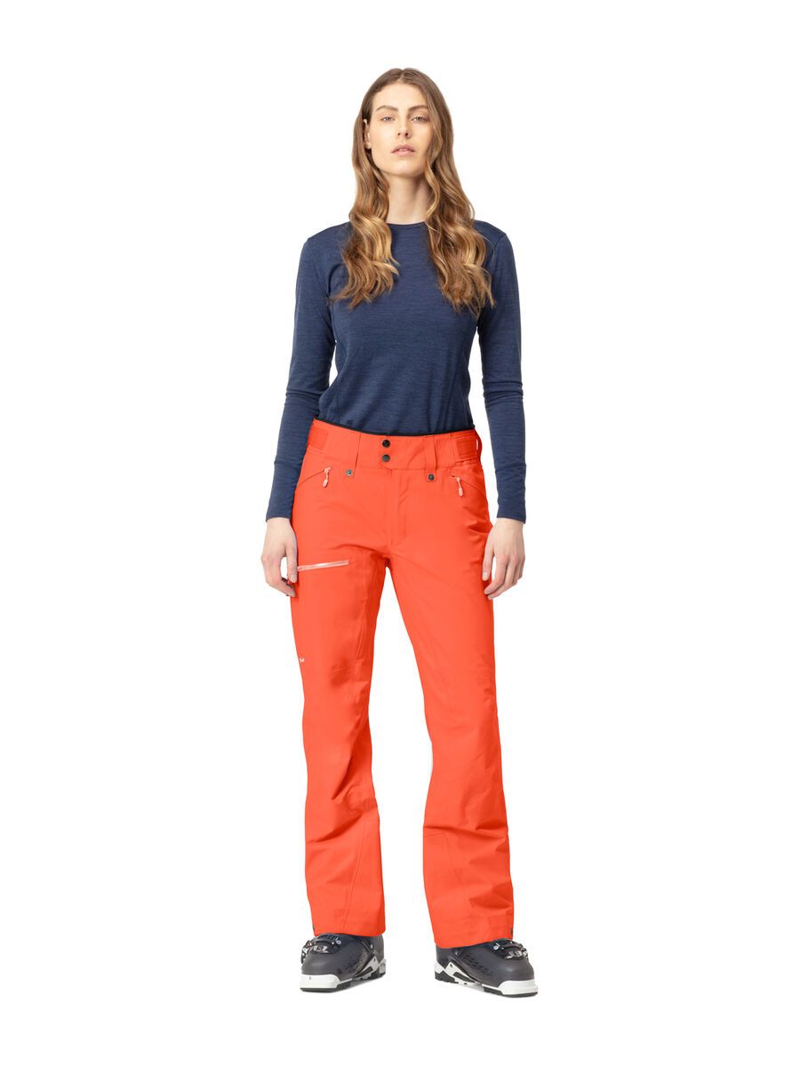 Norrona lofoten Gore-Tex Pants W's, orange alert - Bild 3