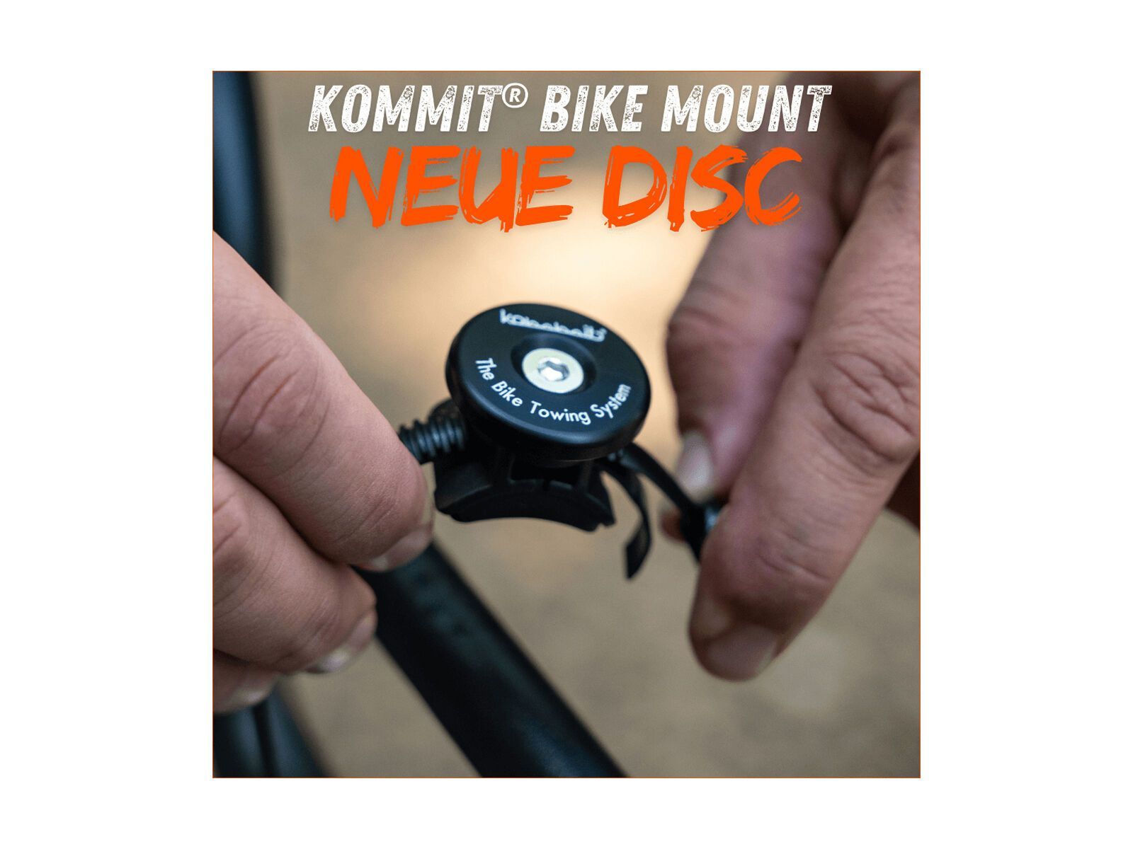 kommit Bike Mount, schwarz - Bild 2