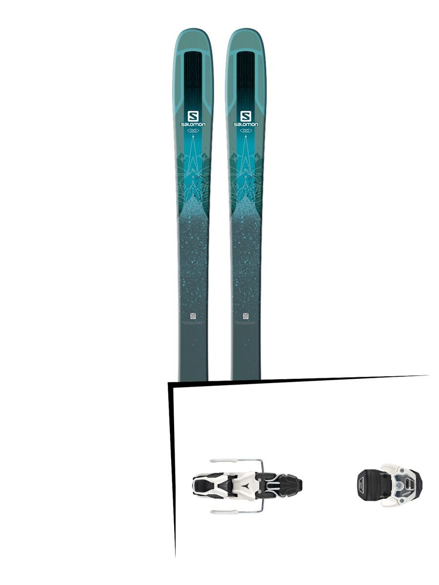 Set: Salomon QST Lumen 99 2018 + Atomic Warden MNC 11 white - Bild 1