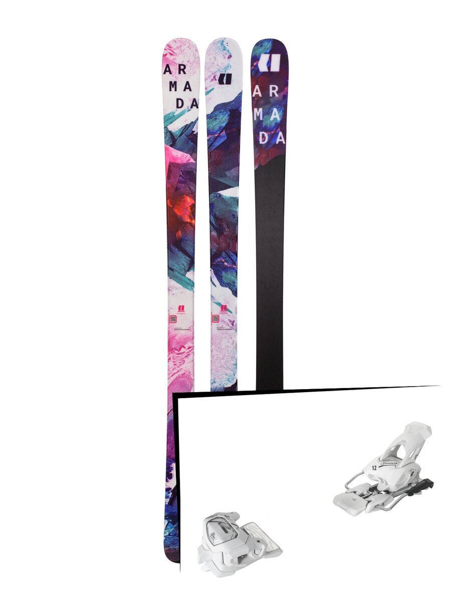 Set: Armada Victa 83 2019 + Tyrolia Attack² 12 GW matt white - Bild 1