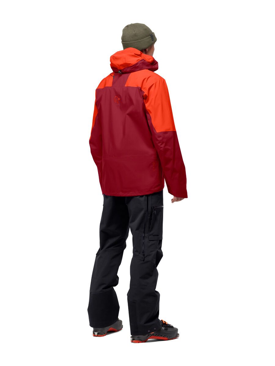 Norrona lofoten Gore-Tex Jacket M's, arednalin/rhubarb - Bild 4