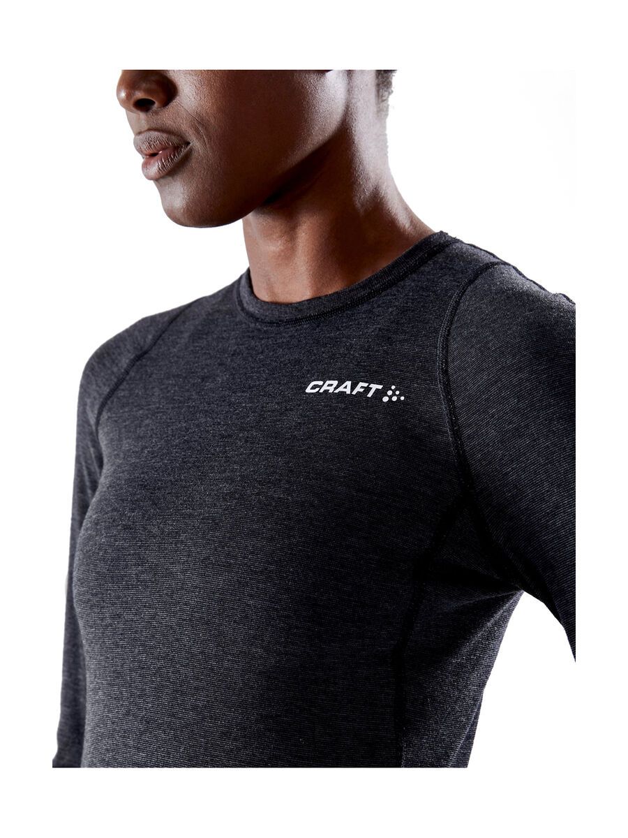 Craft Core Wool Merino Set W, black melange - Bild 9