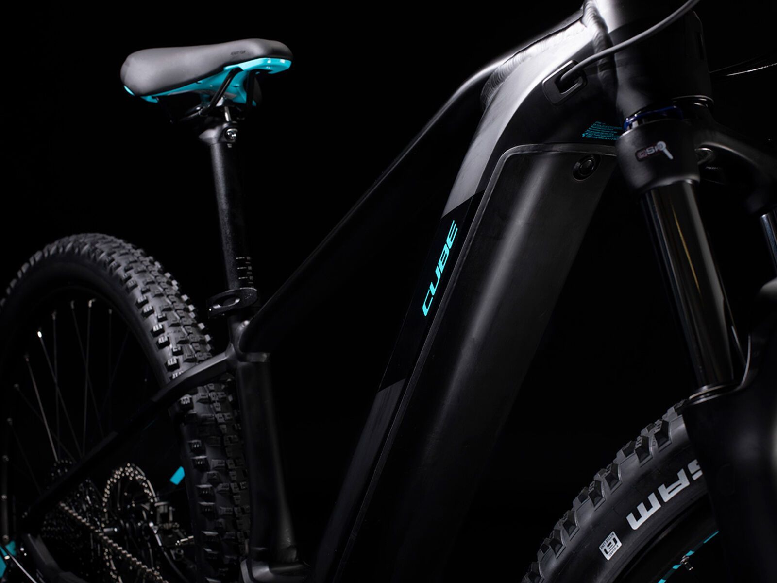 Cube Access Hybrid EX 500 29, black´n´aqua - Bild 2