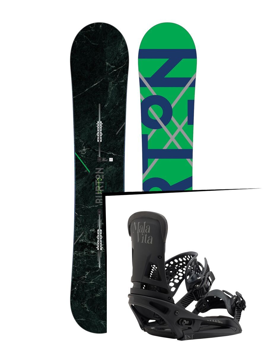 Set: Burton Custom X 2017 +  Malavita EST (1712858S) - Bild 1