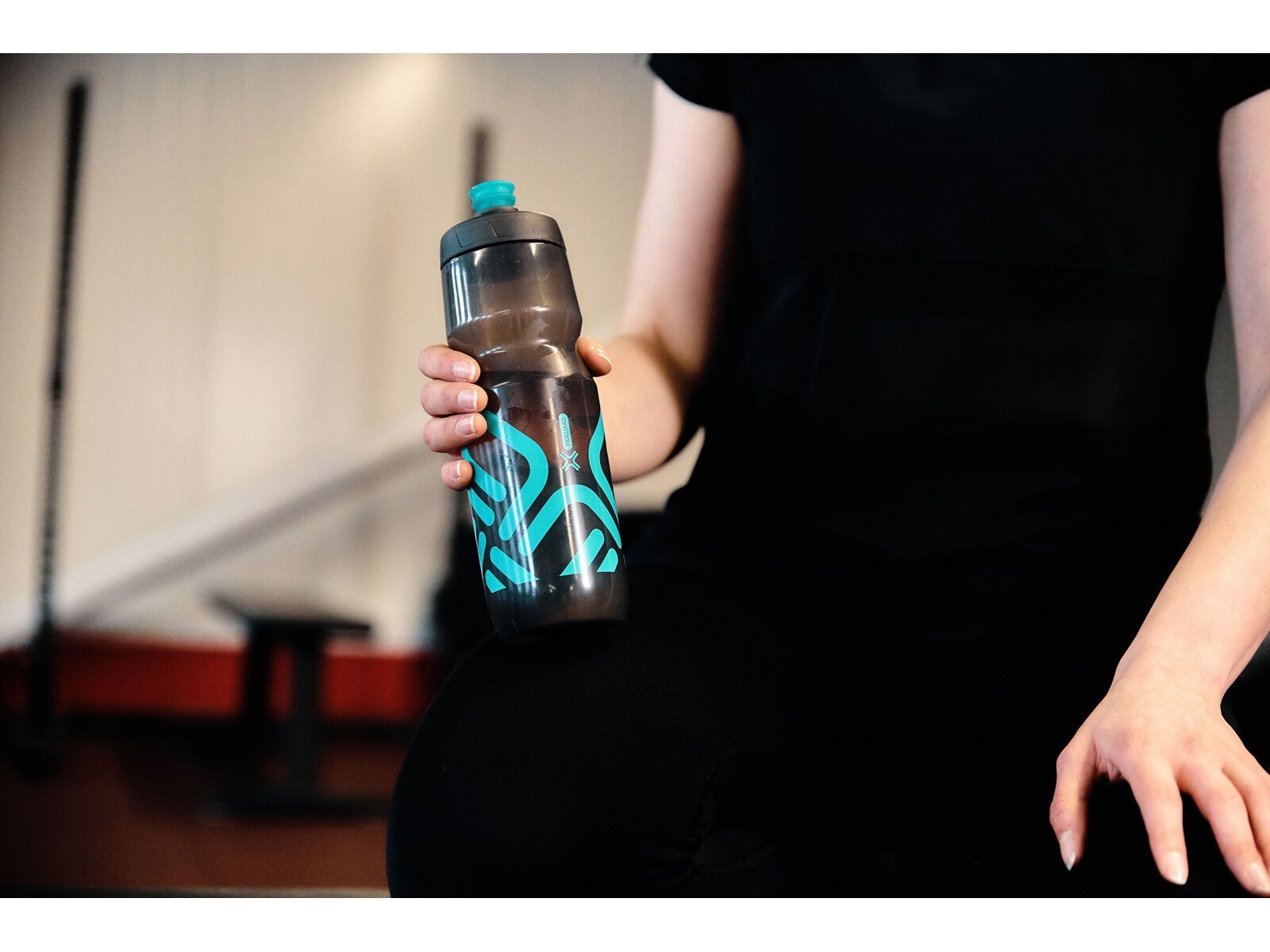 Fidlock Fidguard Bottle 750 Antibacterial, transparent black/green - Bild 9