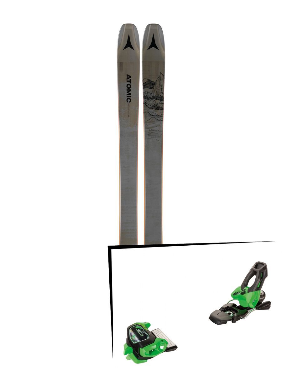 Set: Atomic Bent Chetler 100 2019 + Tyrolia Attack² 11 GW green - Bild 1