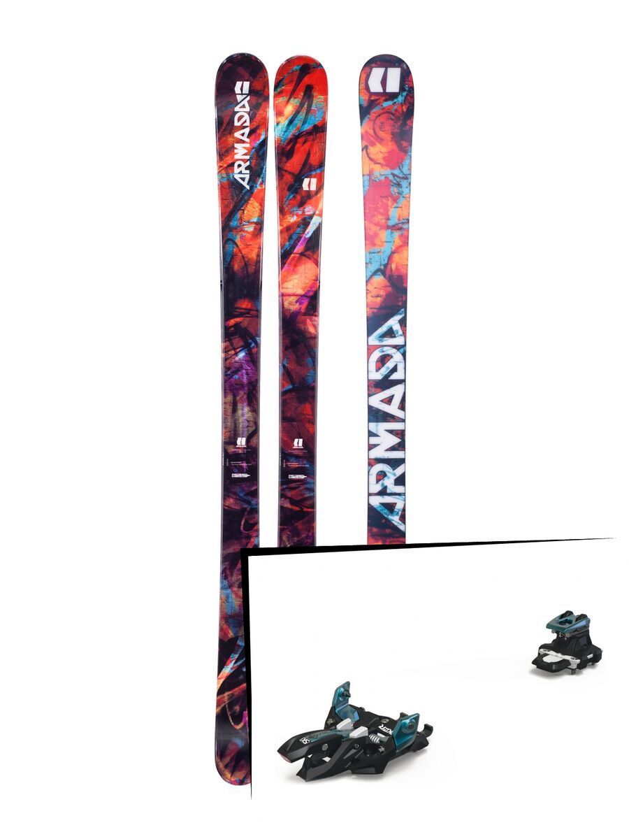 Set: Armada Arv 84 2018 + Marker Alpinist 9 black/turquoise - Bild 1