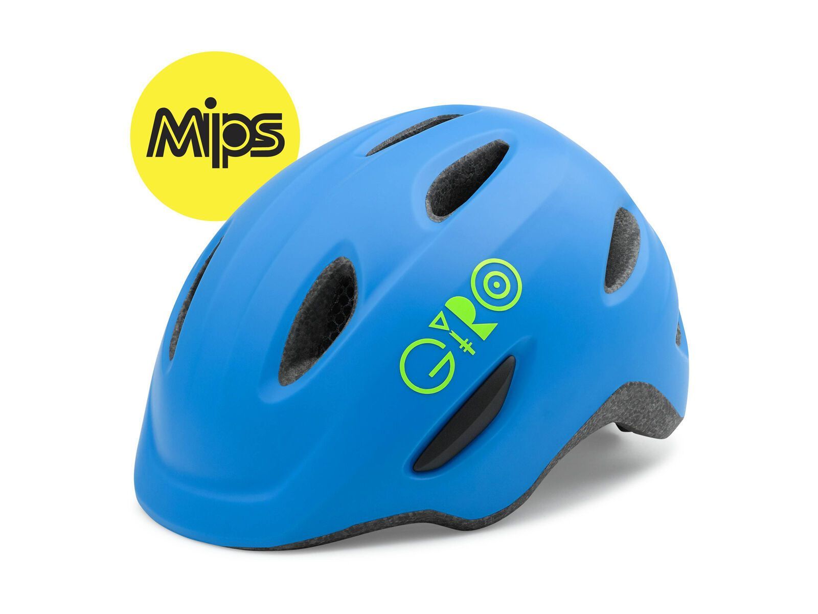 Giro Scamp MIPS, matte blue/lime - Bild 1