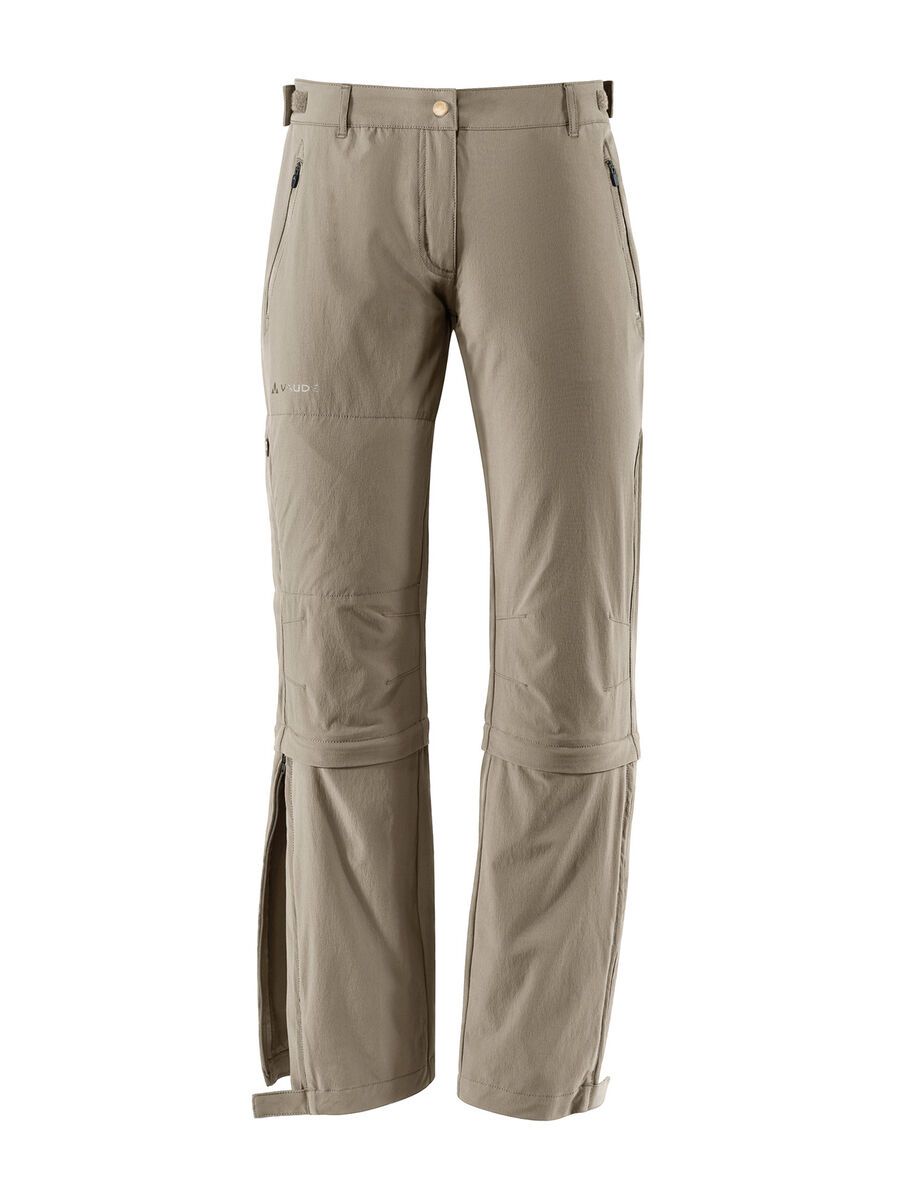 Vaude Women's Farley Stretch Capri T-Zip II, muddy - Bild 1