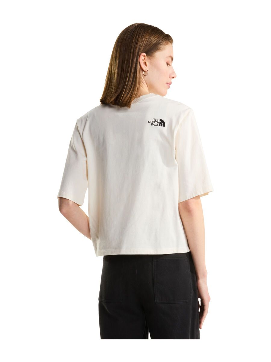 The North Face W Ski Embro Boxy SS Tee Graphic, white dune - Bild 3
