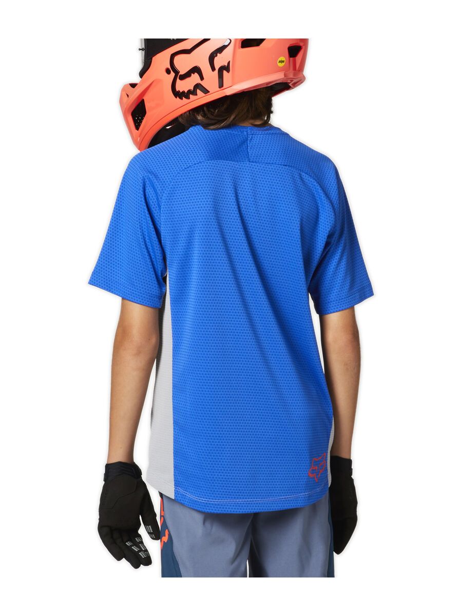 Fox Youth Defend SS Jersey, steel grey - Bild 2