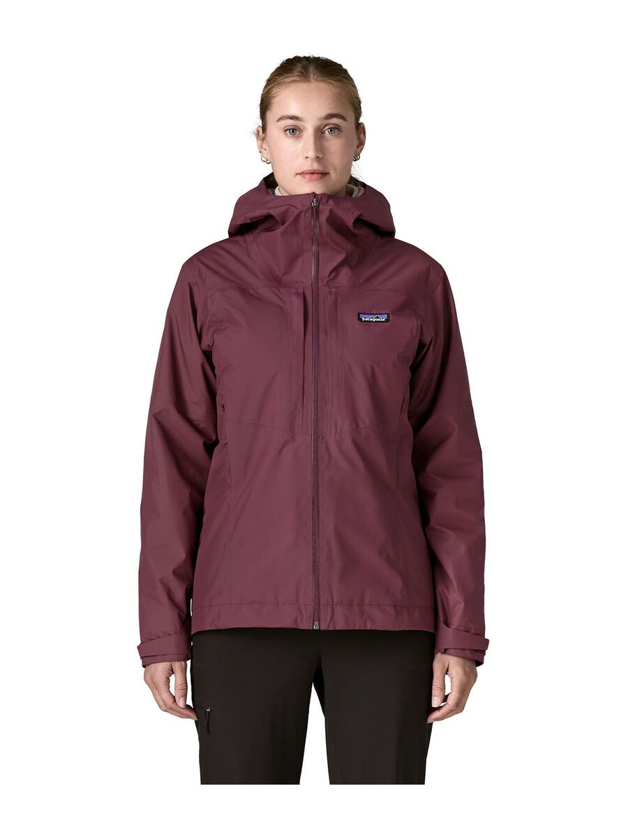 Patagonia Women's Insulated Boulder Fork Rain Jacket, berry fig - Bild 2