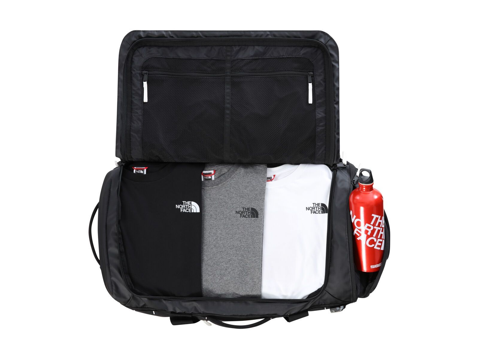 The North Face Base Camp Voyager Duffel 62 L, tnf black/tnf white - Bild 4