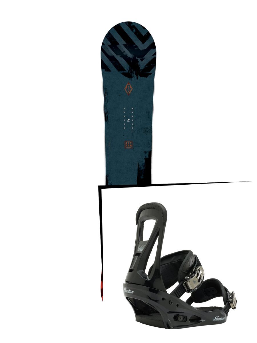 Set: K2 Raygun 2017 + Burton Freestyle (1464193S) - Bild 1