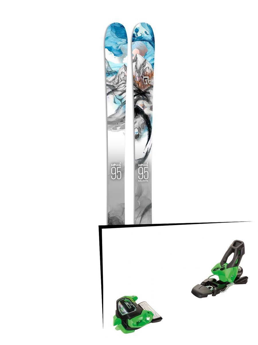 Set: Icelantic Nomad 2017 + Tyrolia Attack² 11 GW (2020420) - Bild 1