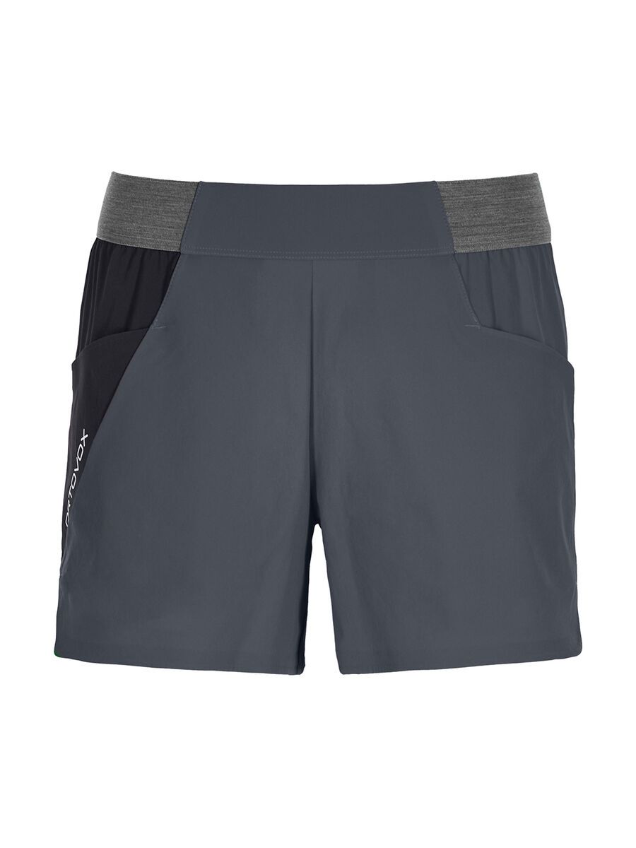 Ortovox Merino Shield Ultra Light Piz Selva Shorts W, black steel - Bild 1