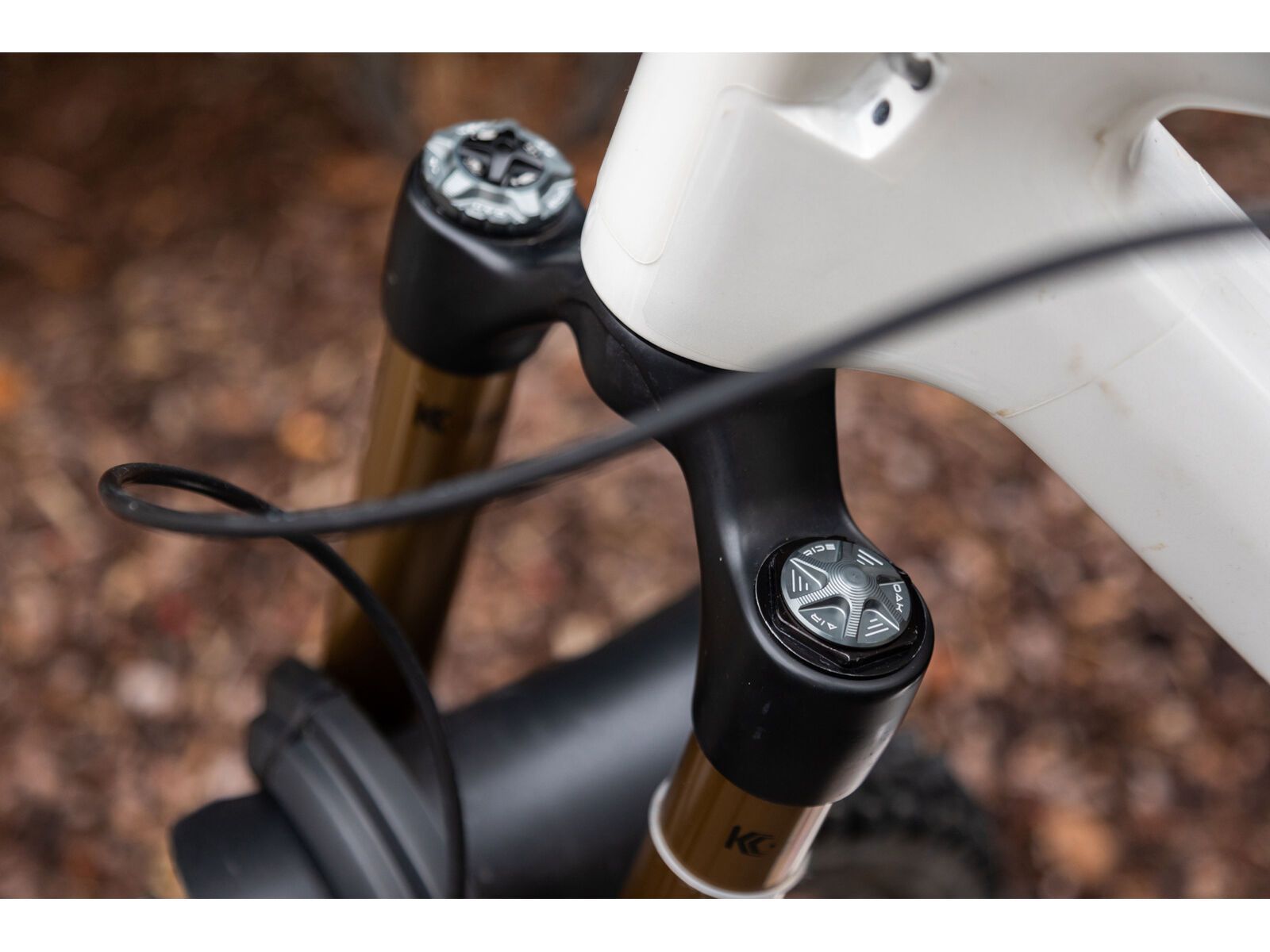 OAK Components Forkcap Air für Federgabel Ventil, lunargrey - Bild 2