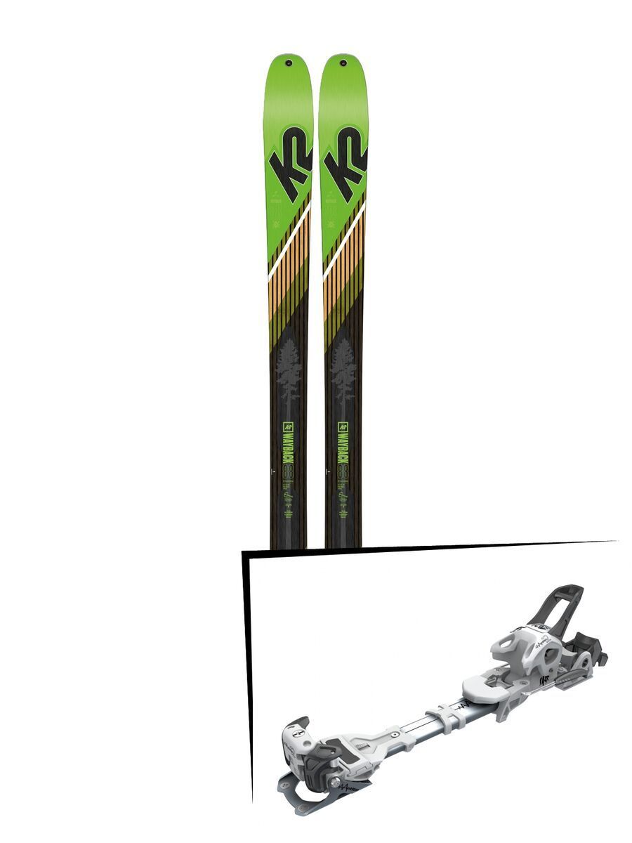 Set: K2 SKI Wayback 88 2019 + Tyrolia Ambition 12 AT solid white black - Bild 1