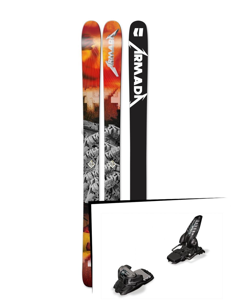 Armada Set: Invictus 95ti Metallica 2016 + Marker Griffon 13 - Bild 1