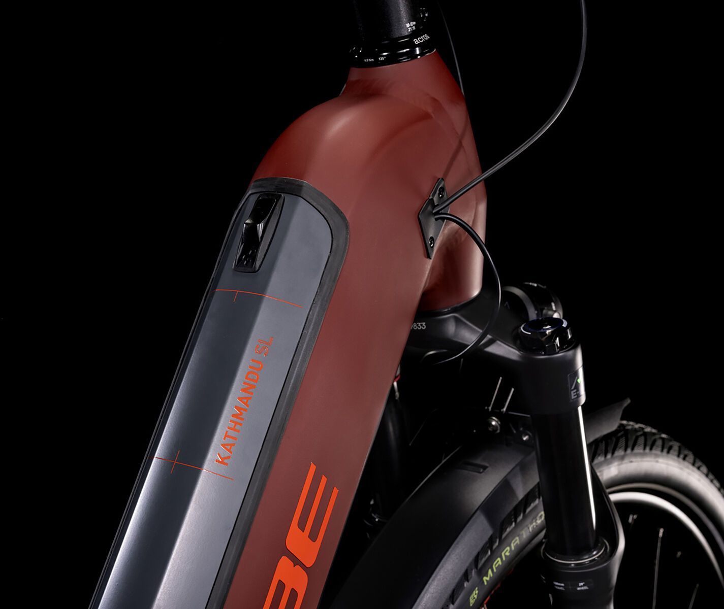 Cube Kathmandu Hybrid SL 750 Easy Entry, darkred´n´red - Bild 2